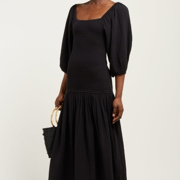 RHODE RESORT HARPER DRESS BLACK S - Picture 14 of 14